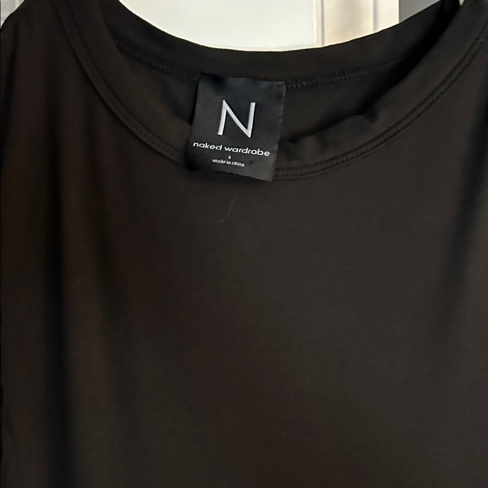 Naked Wardrobe Classic Black Maxi Dress - Picture 5 of 5